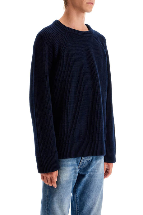 VALENTINO GARAVANI Relaxed Fit Wool Crewneck Pullover - Size L