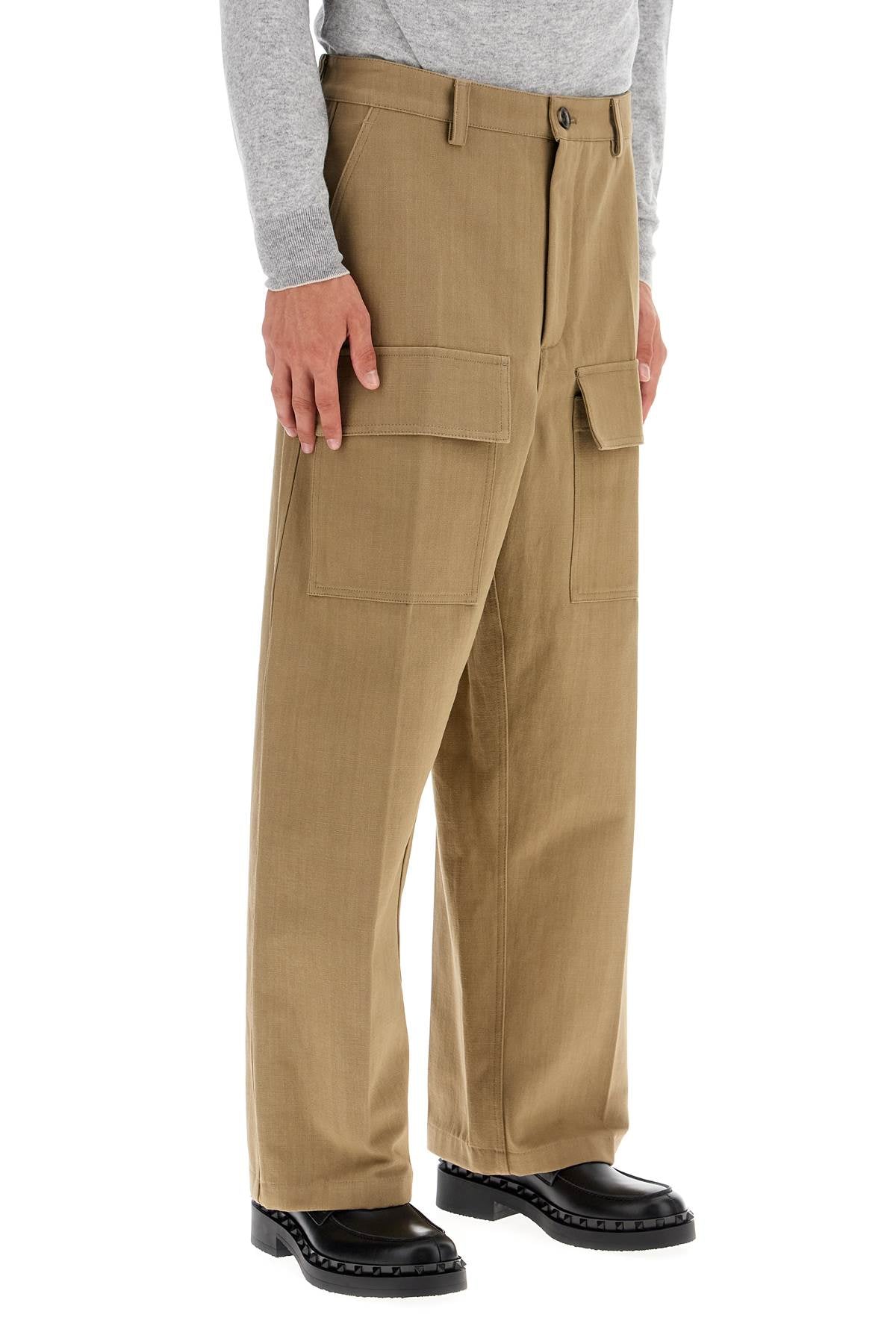 VALENTINO GARAVANI Wide Leg Cargo Pants