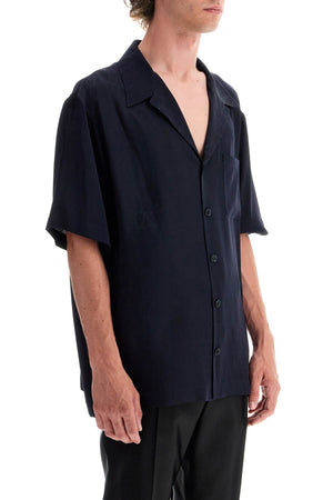 VALENTINO GARAVANI Iconographer Twill Bowling Shirt - Size 48