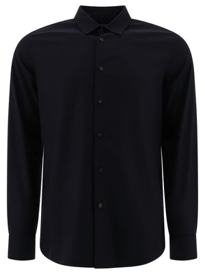 VALENTINO Regular Fit Embroidered Shirt with Vlogo Signature