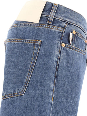 VALENTINO High Rise Baggy Jeans - Regular Fit