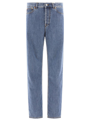 VALENTINO High Rise Baggy Jeans - Regular Fit