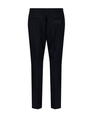 VALENTINO GARAVANI Men's Wool Pants with Elastic Waistband