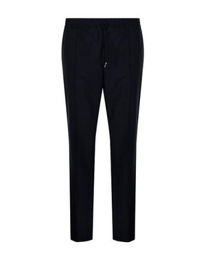 VALENTINO GARAVANI Men's Wool Pants with Elastic Waistband