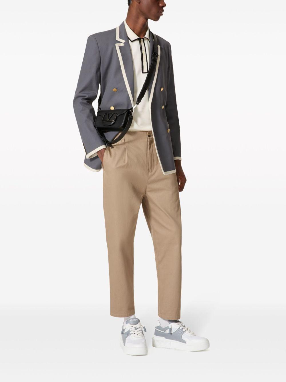 VALENTINO Men's Cotton Trousers for FW24