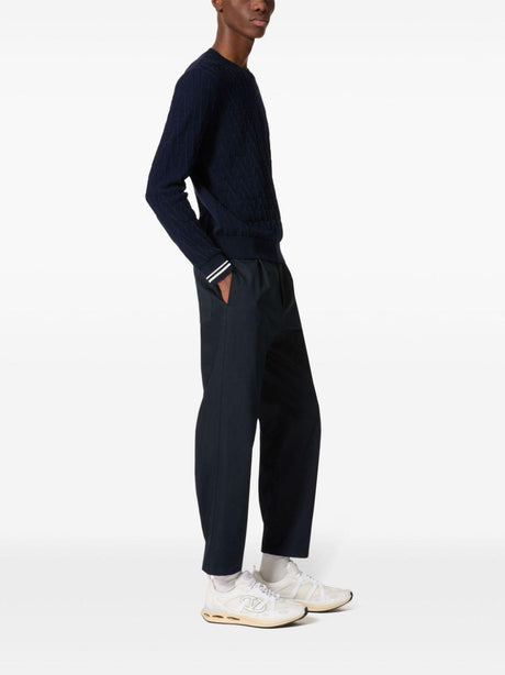 VALENTINO Men's Cotton Trousers for FW24