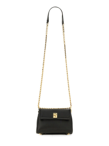 VALENTINO GARAVANI Nappa Leather Vlogo Shoulder Bag