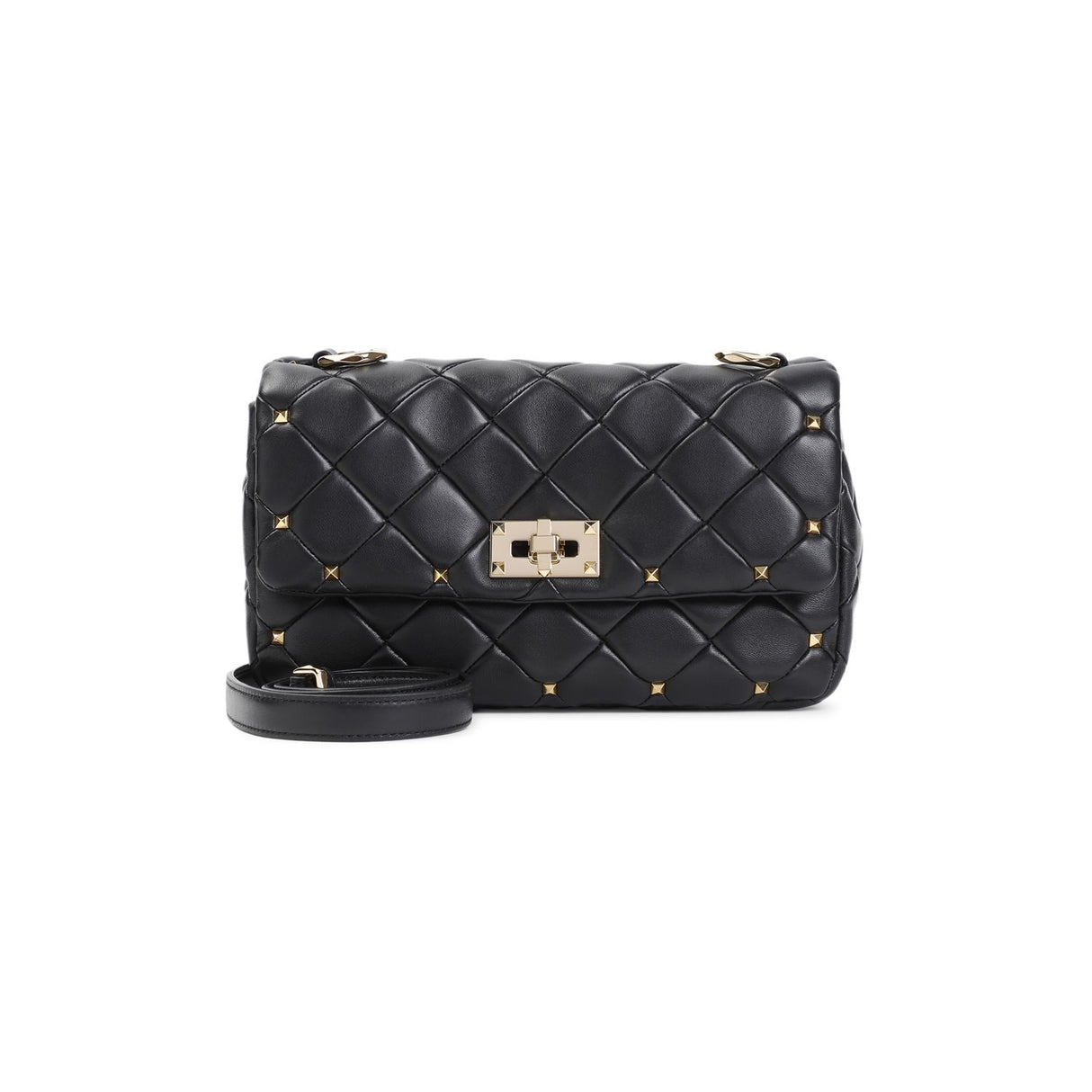 VALENTINO GARAVANI Mini Rockstud Spike Shoulder Bag - 24cm x 14cm x 6cm