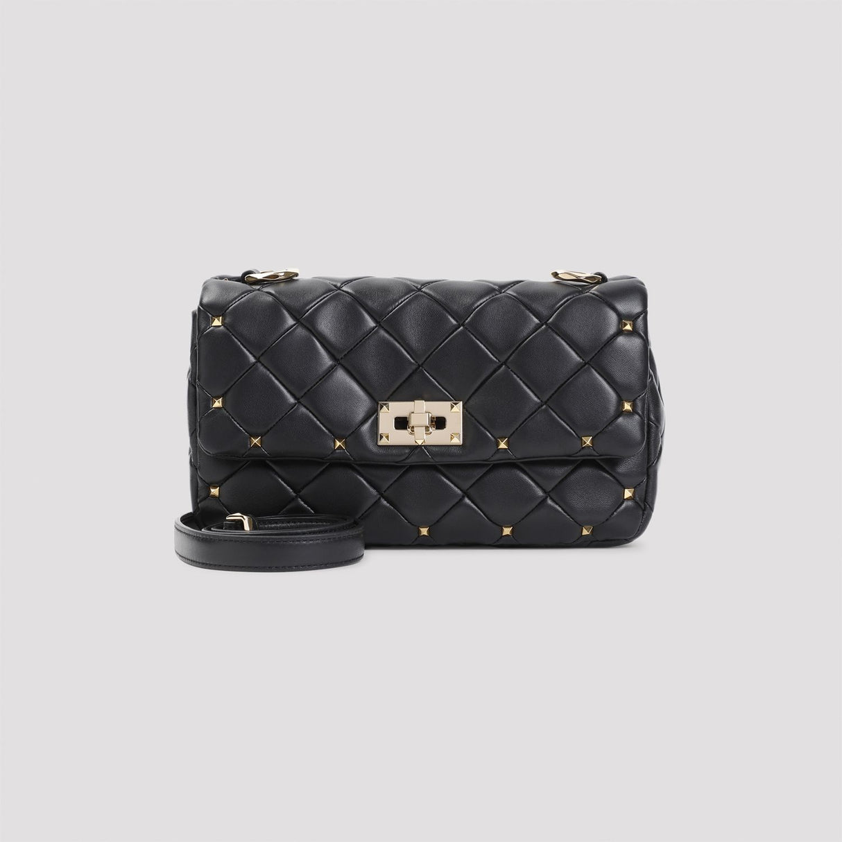 VALENTINO GARAVANI Mini Rockstud Spike Shoulder Bag - 24cm x 14cm x 6cm