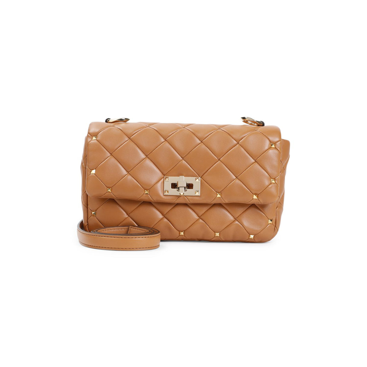 VALENTINO GARAVANI Mini Rockstud Spike Shoulder Bag - 24cm x 14cm x 6cm