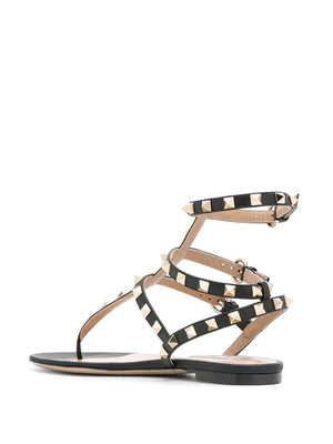 VALENTINO Rockstud Thong Sandals for Stylish Women