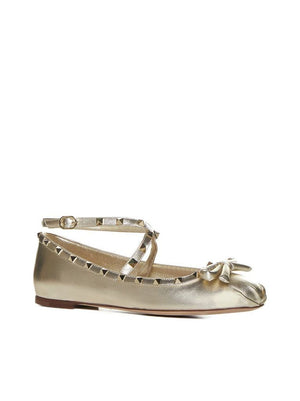 VALENTINO Rockstud Ballerina Flats for Women