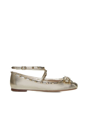 VALENTINO Rockstud Ballerina Flats for Women