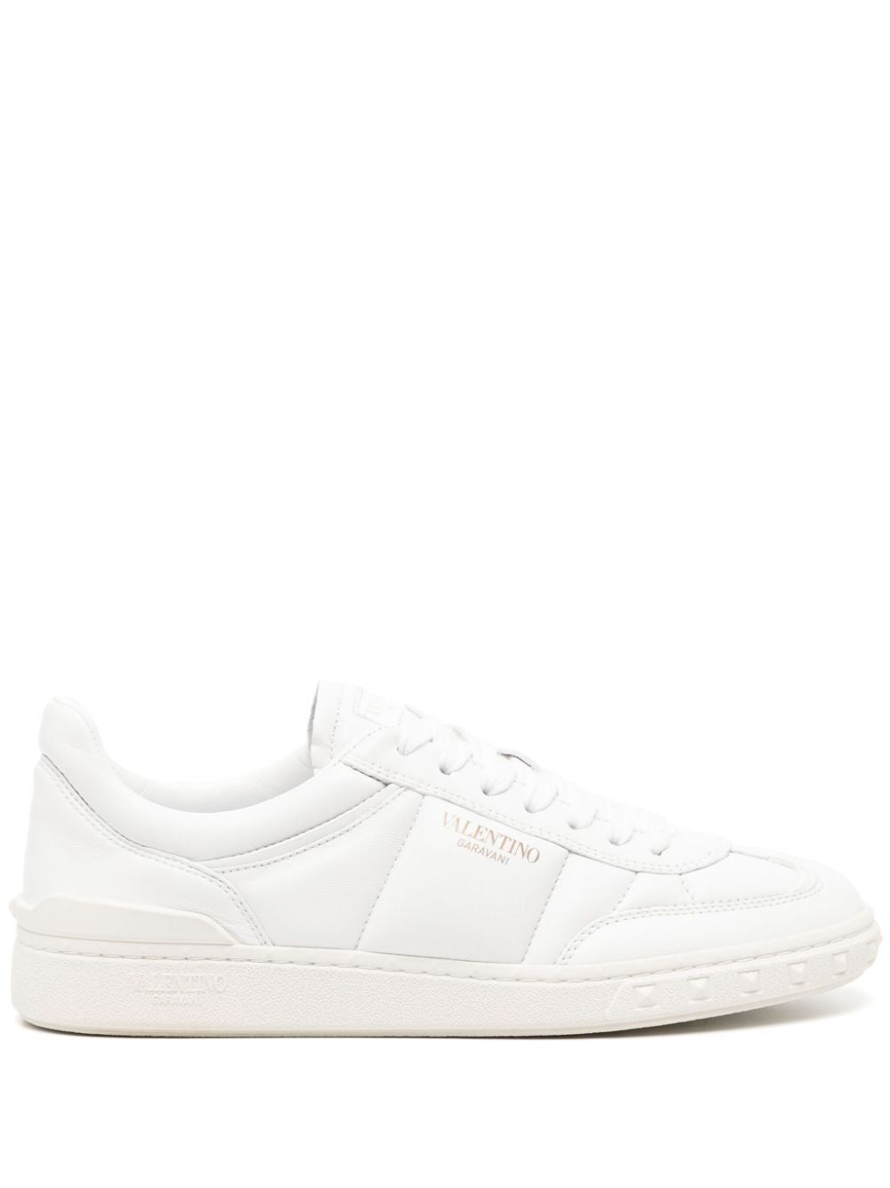 VALENTINO Padded Sneakers with Golden Logo for Women