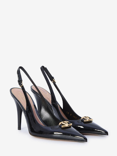 VALENTINO GARAVANI Vlogo Slingback Pumps - 10cm Heel