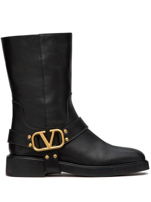 VALENTINO Signature Biker Boots 30mm