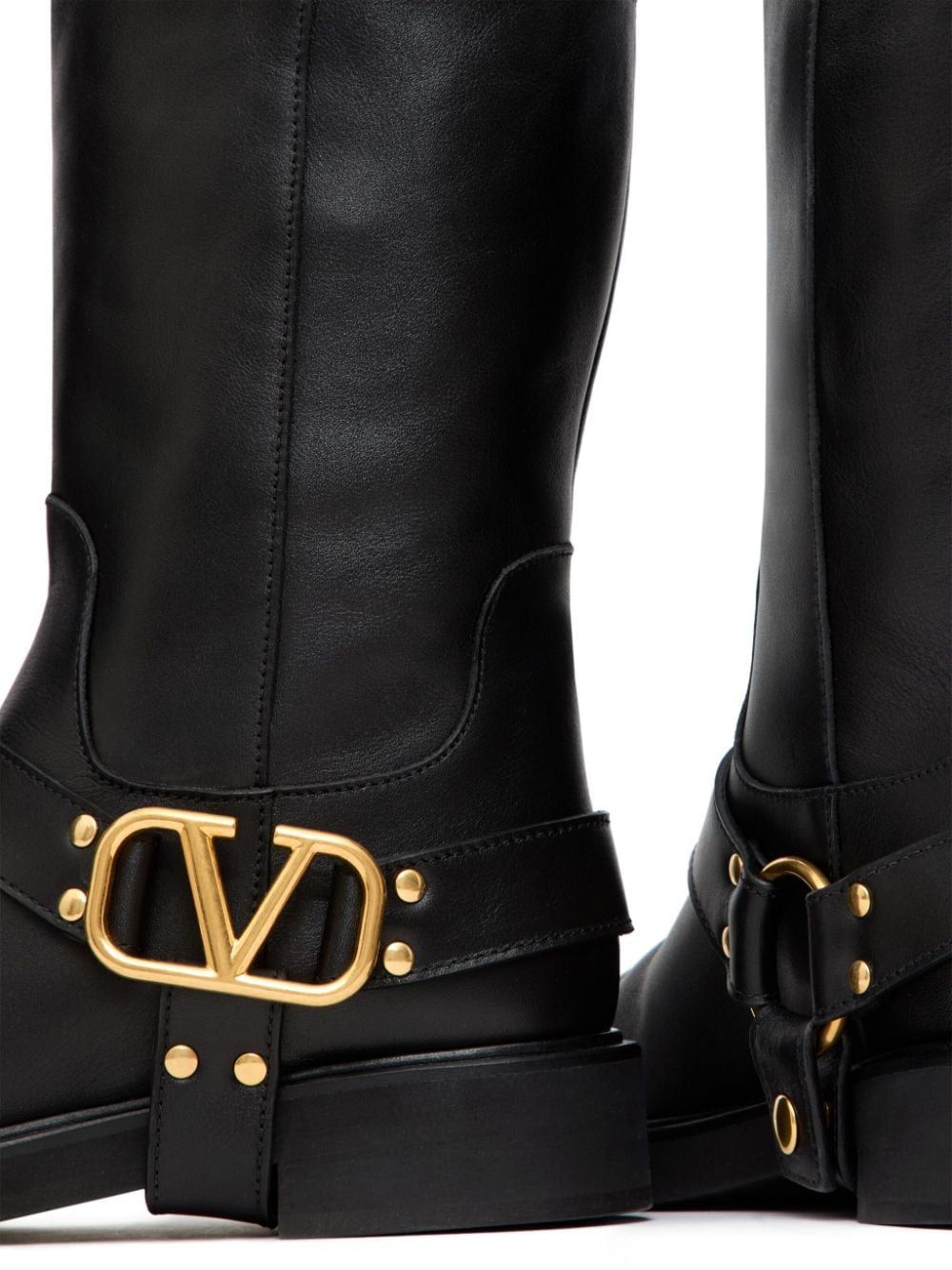 VALENTINO Signature Biker Boots 30mm