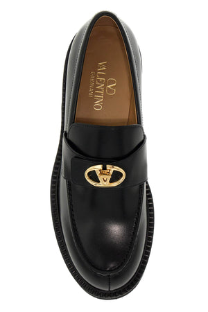 VALENTINO GARAVANI Vlogo Locker Loafers for Women