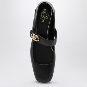 VALENTINO Ballerina Lock Detail Flat Shoes for Women