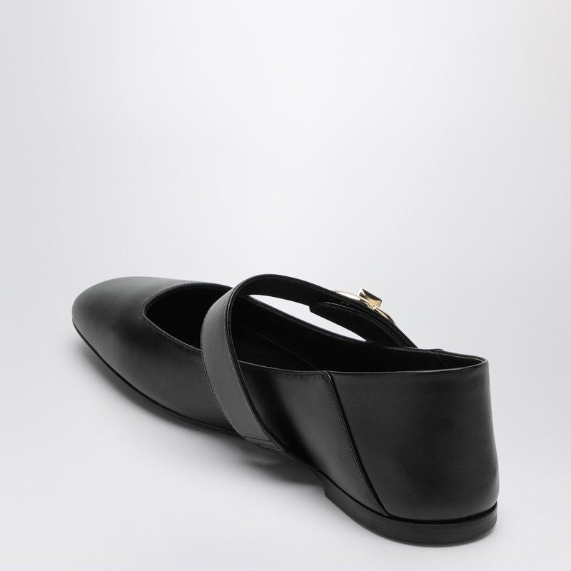 VALENTINO Ballerina Lock Detail Flat Shoes for Women