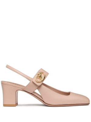 VALENTINO Sleek Mary Jane Slingback Pumps 60mm