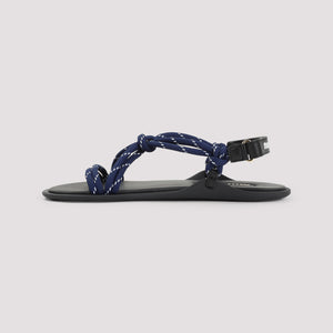 MIU MIU Leather Thong Sandals for Women