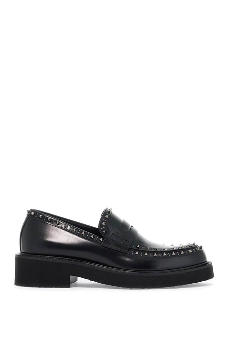 VALENTINO GARAVANI Men's GentleGlam Loafer with Mini Studs