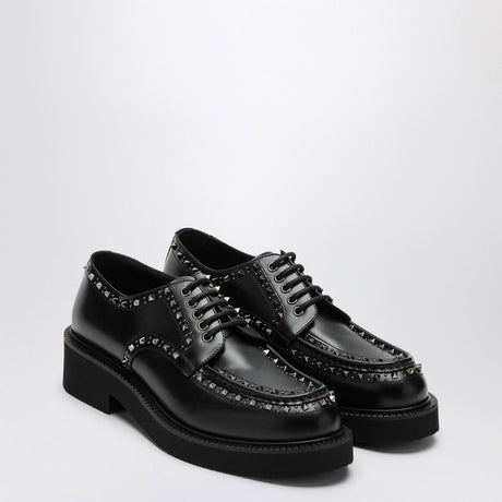 VALENTINO GARAVANI GentleGlam Derby Dress Shoes with Mini Studs