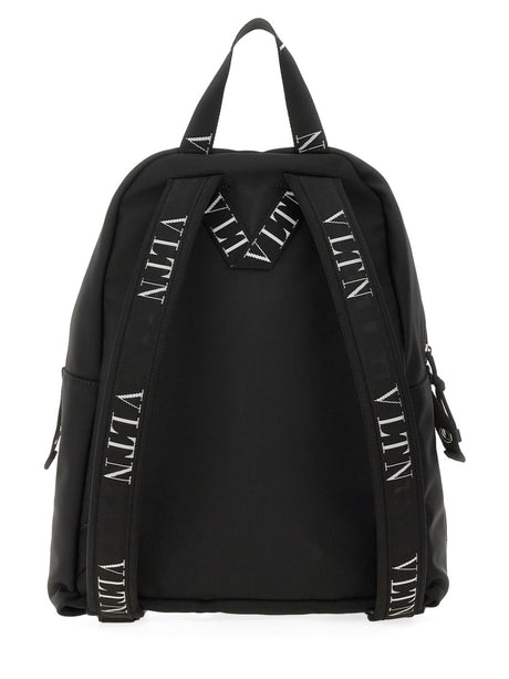 VALENTINO GARAVANI Leather VLTN Mini Backpack for Men