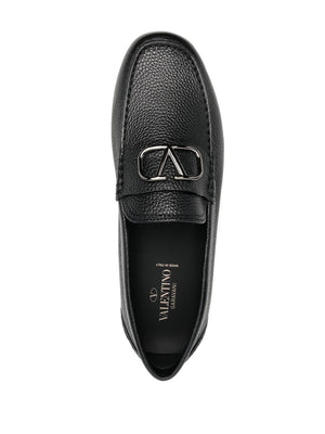 VALENTINO GARAVANI Signature Leather Loafers for Men