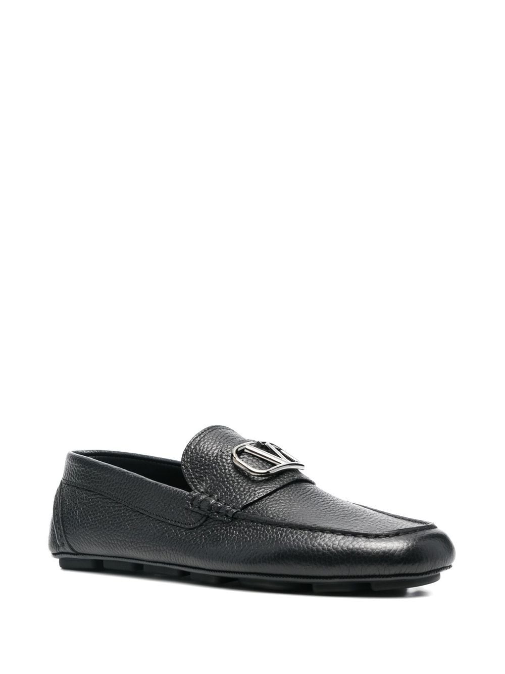 VALENTINO GARAVANI Signature Leather Loafers for Men