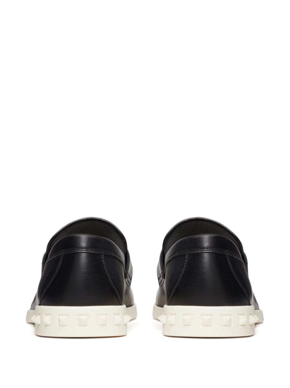 VALENTINO GARAVANI Leisure Flows Leather Slip-On Sneakers for Men