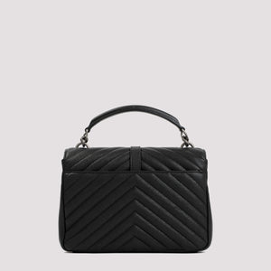 SAINT LAURENT Elegant Matelassé Mini Leather Handbag - 24x16x6 cm