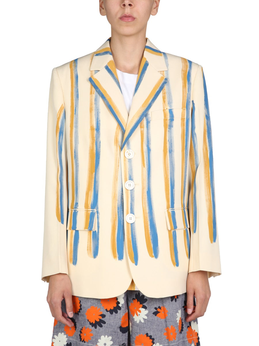 MARNI Women's Single-Breasted Mini Jacket