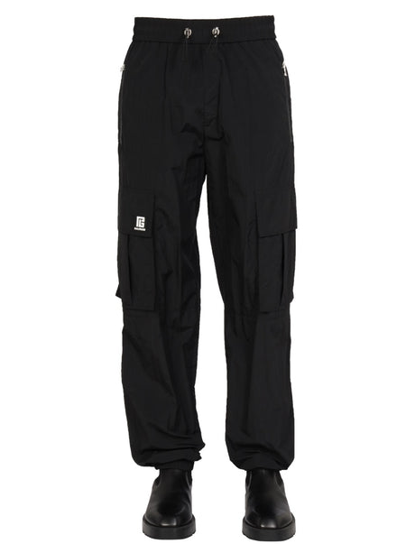 BALMAIN Logo Cargo Pants for Men