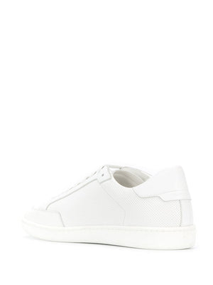 SAINT LAURENT Classic Leather Sneakers for Men - SL/10