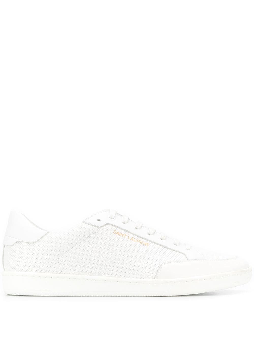 SAINT LAURENT Classic Leather Sneakers for Men - SL/10