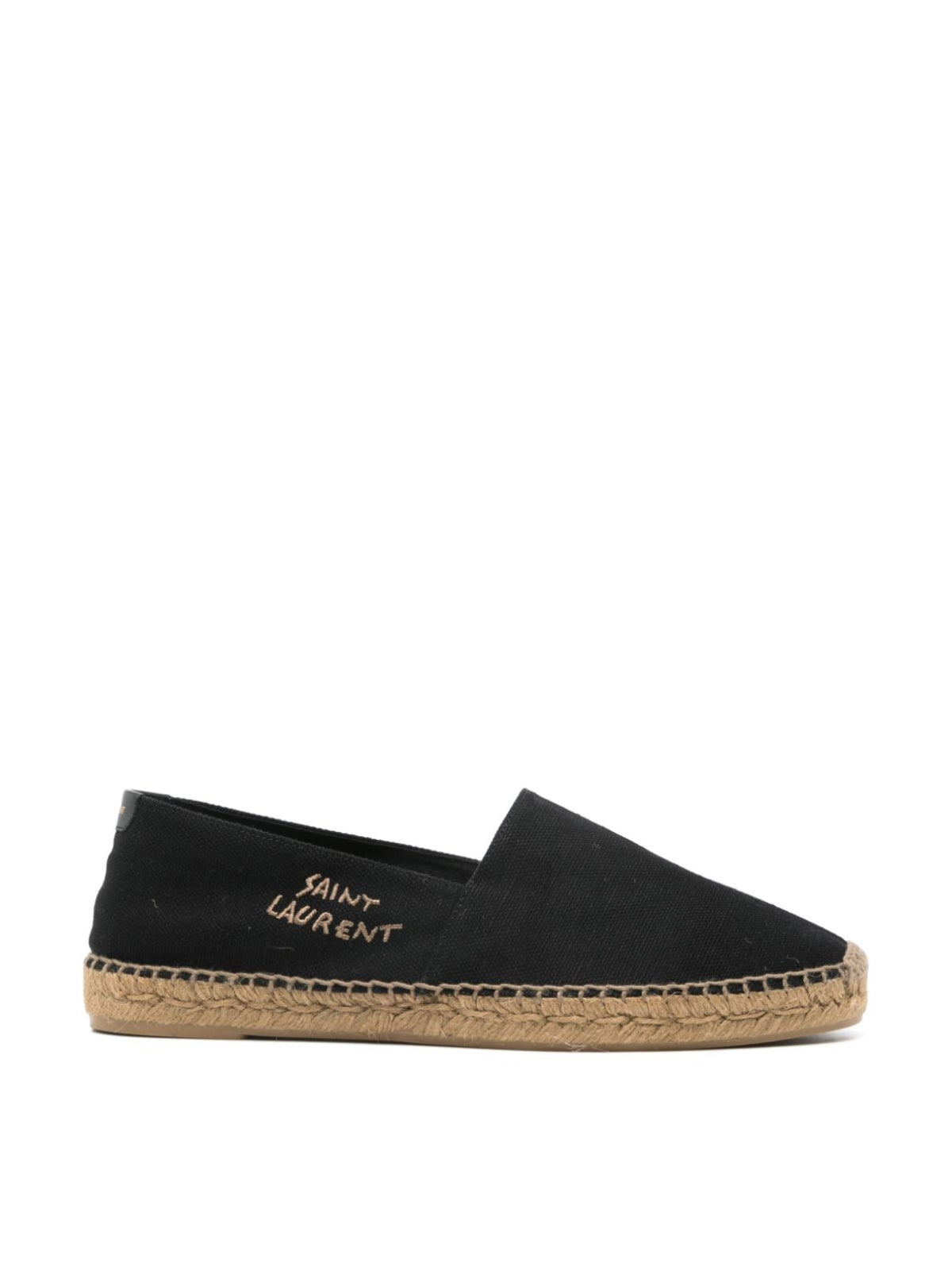 SAINT LAURENT Embroidered Logo Espadrilles for Men