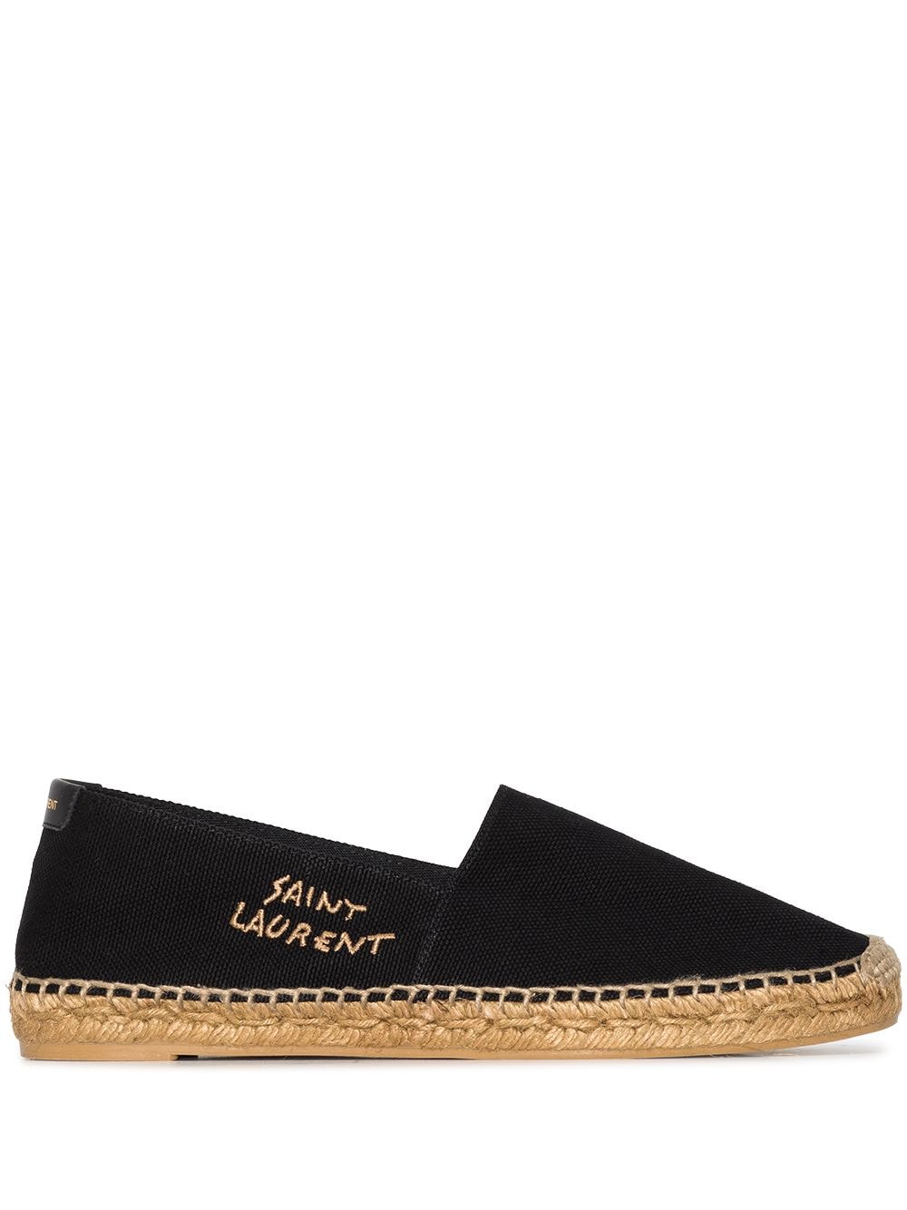 SAINT LAURENT Signature Canvas Espadrilles