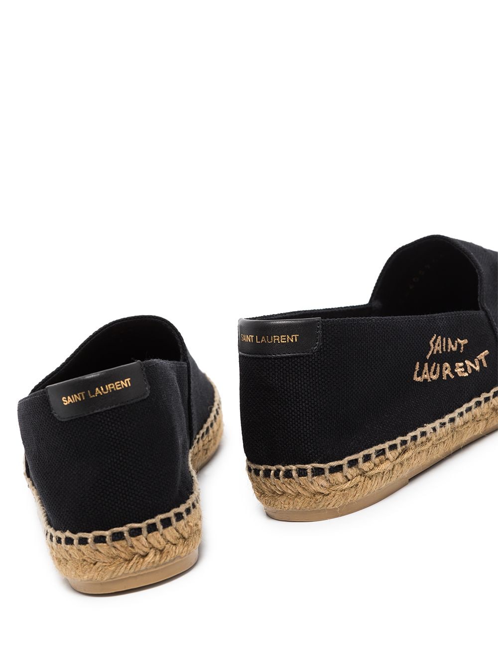 SAINT LAURENT Signature Canvas Espadrilles