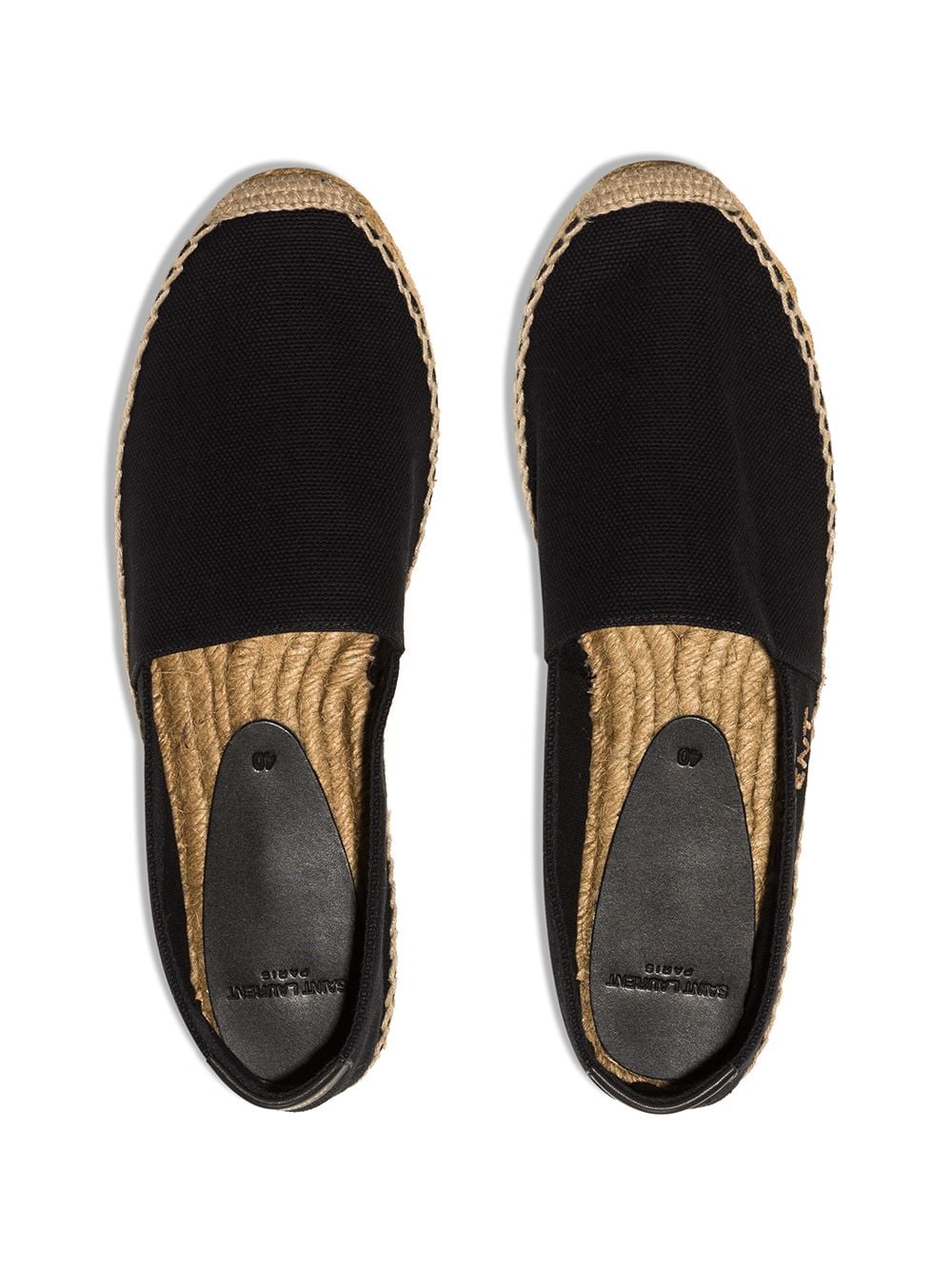 SAINT LAURENT Signature Canvas Espadrilles