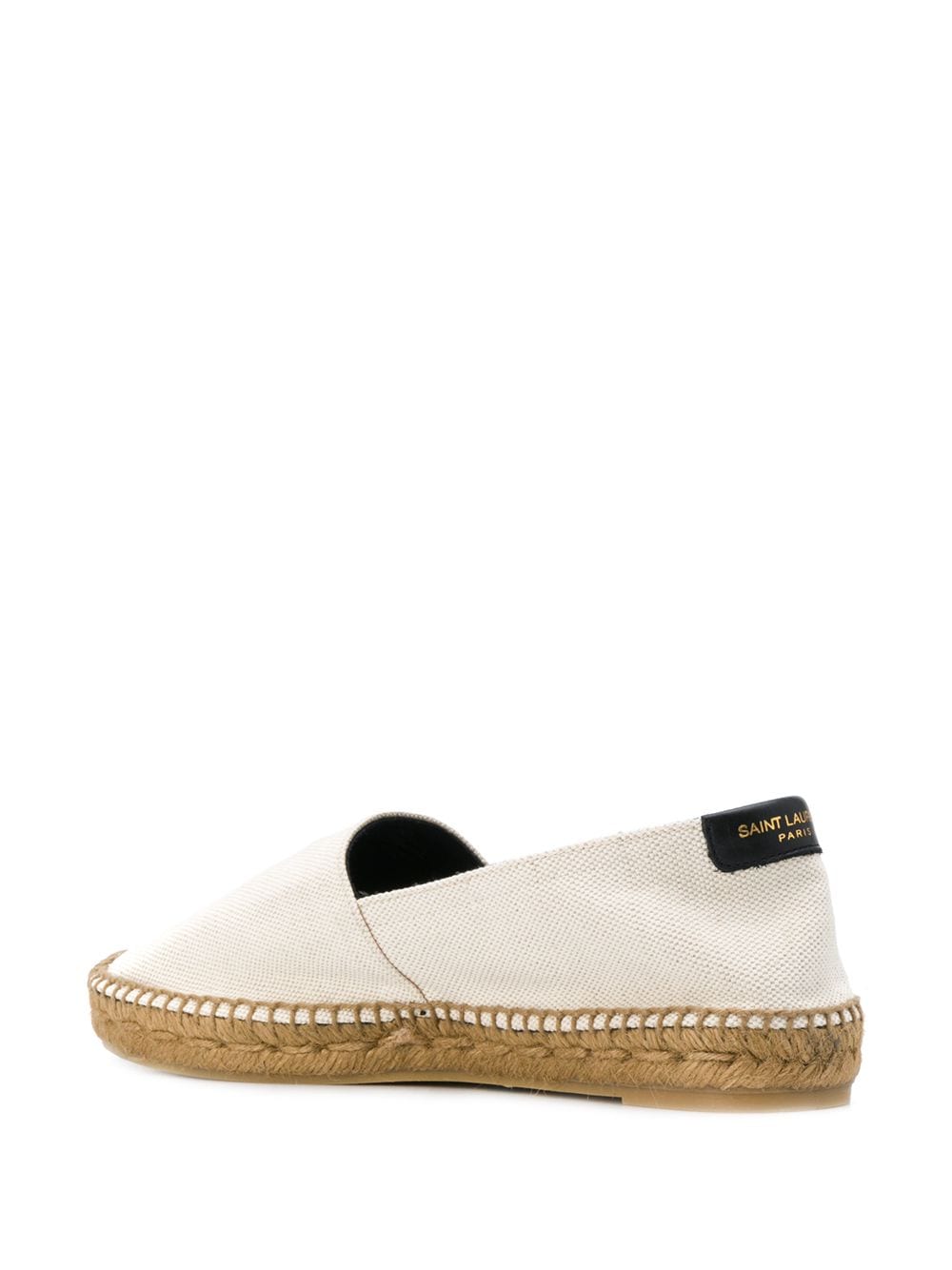 SAINT LAURENT Signature Canvas Espadrilles - Women’s Slip-On Style