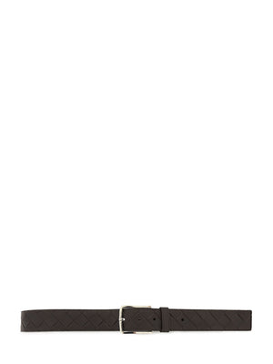 BOTTEGA VENETA Woven Leather Belt for Men - FW24 Collection