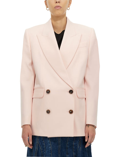 ALEXANDER McQUEEN Double-Breasted Wool Jacket for Women