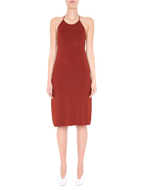 BOTTEGA VENETA Knot-Detail Round Neck Mini Dress