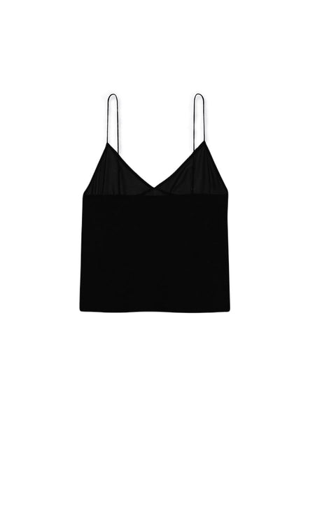 SAINT LAURENT Silk Mini Lingerie Top