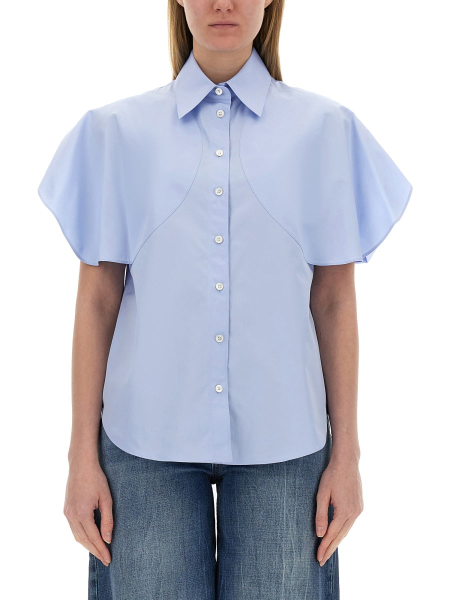 STELLA MCCARTNEY Classic Short Sleeve Shirt - Size 40 IT