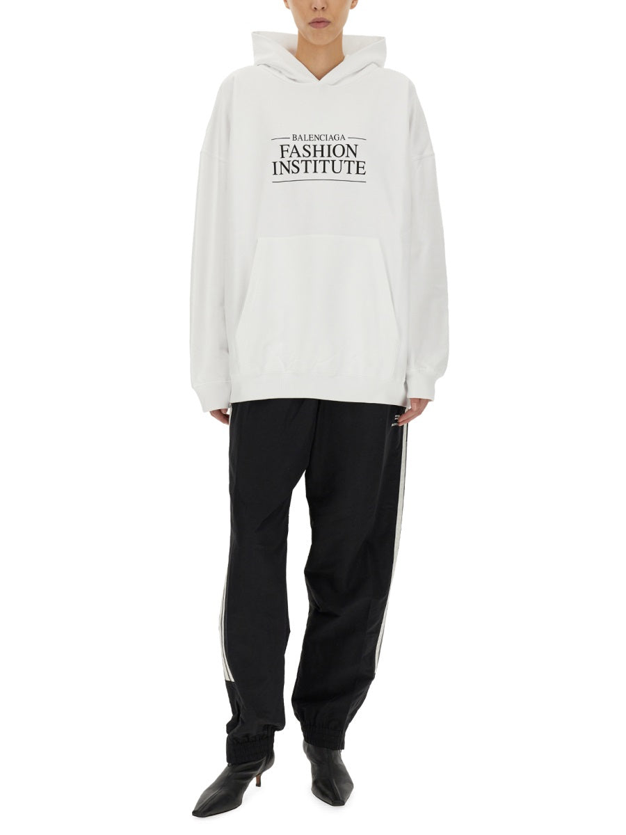 BALENCIAGA Large Fit Fashion Institute Sweatshirt