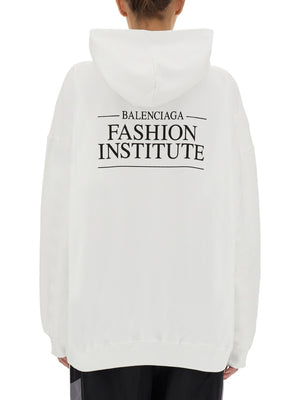 BALENCIAGA Large Fit Fashion Institute Sweatshirt