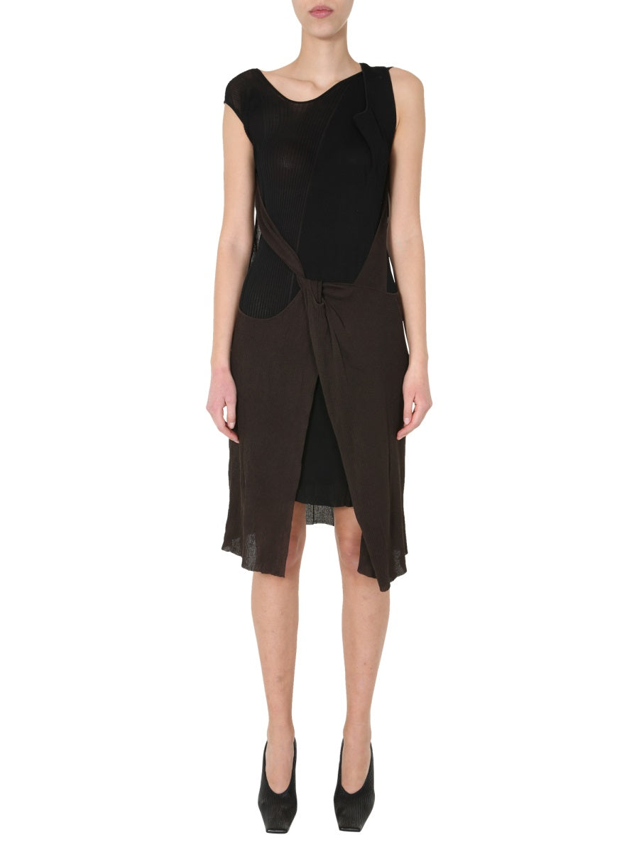 BOTTEGA VENETA Elegant Sleeveless Midi Dress for Women